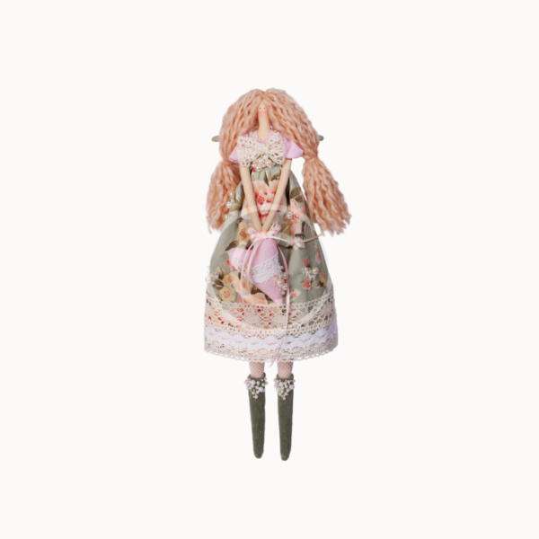Pink tilda doll - Image 2
